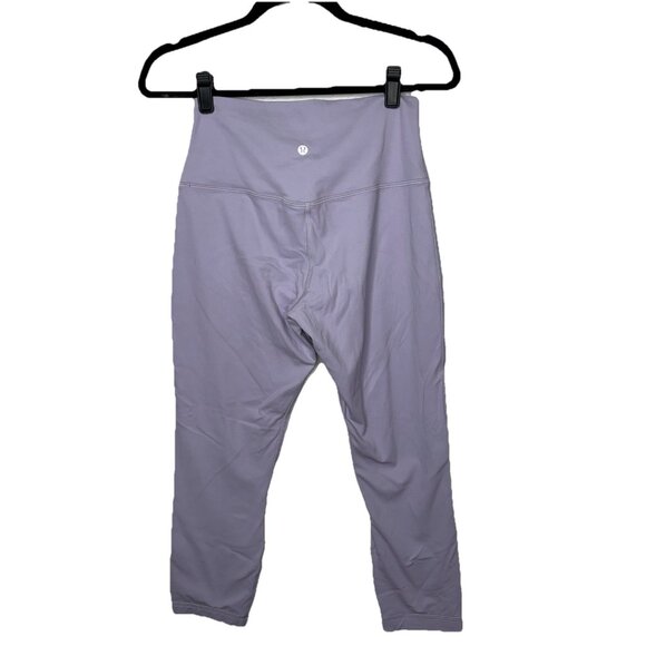 Lululemon Pants - Lululemon Wunder Train Leggings Size 8 Light Purple Square Size Dot Crop P